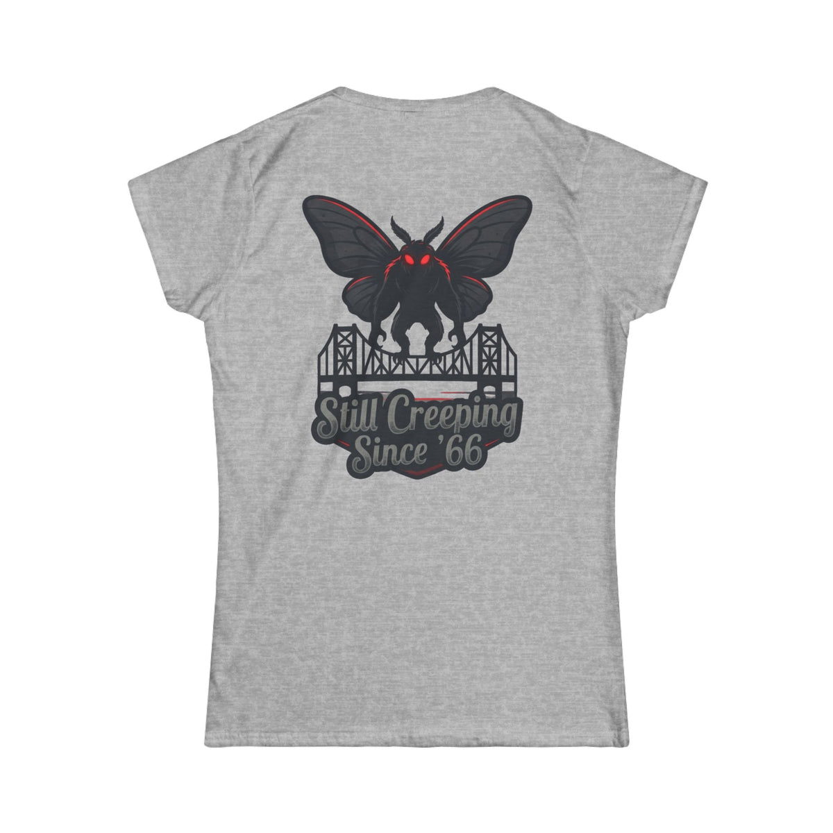 Color: Sport Grey | Mothman (West Virginia, USA) Women's Tee
