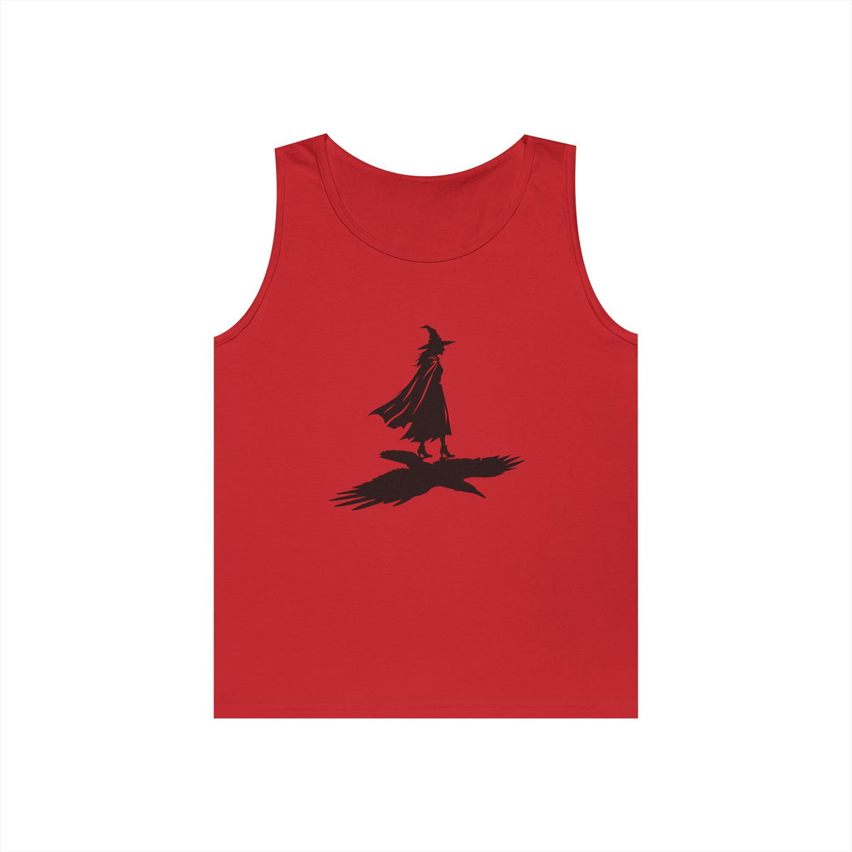 Color: Red | Witch With Raven Shadow Tank Top