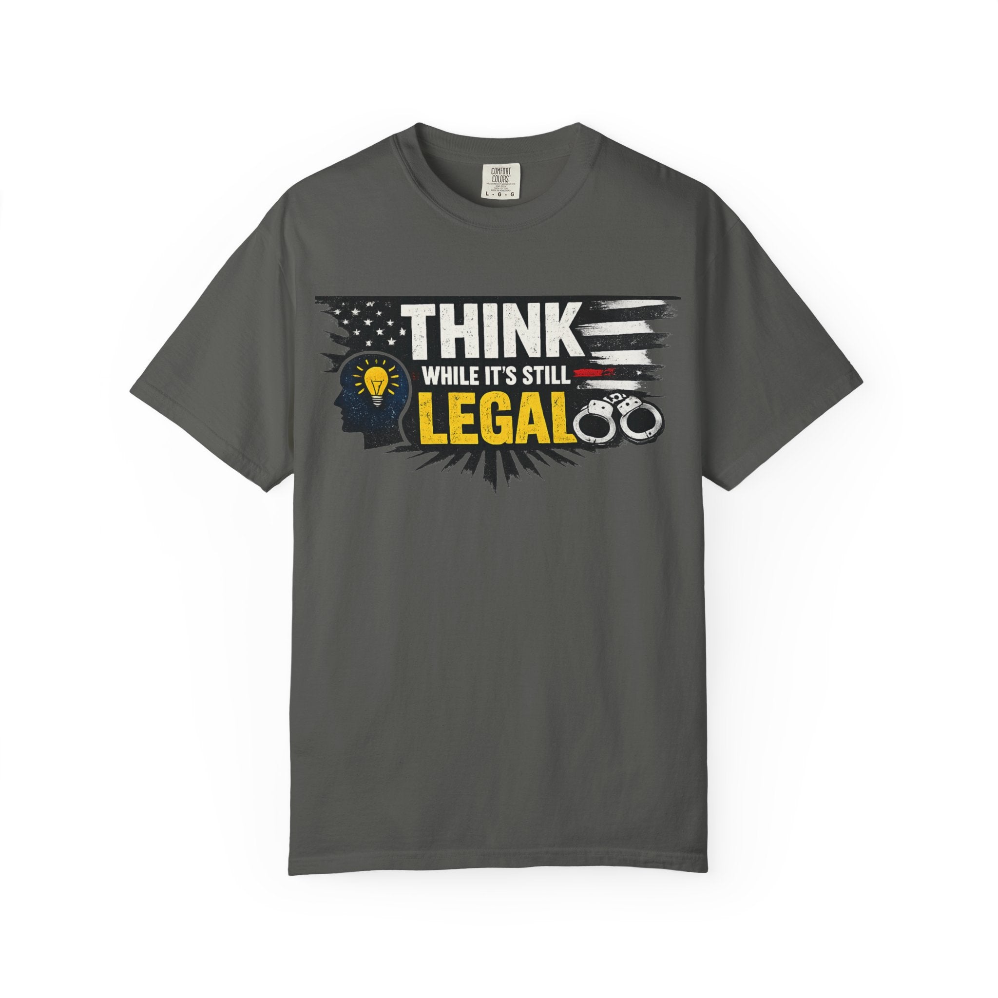 "The Endangered Species Act (For Your Brain)" Unisex Garment-Dyed T-shirt