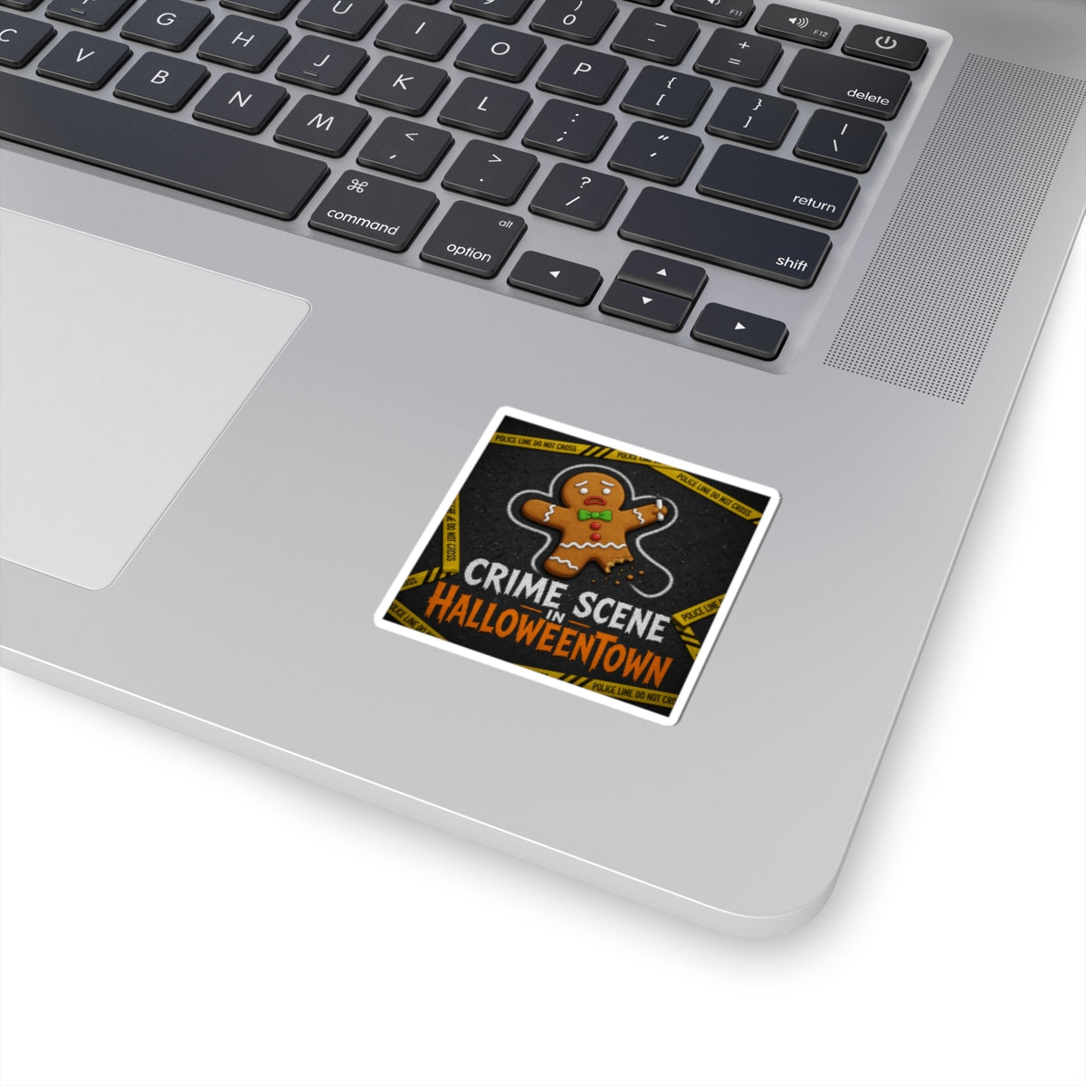 "Crime Scene in Halloweentown" Sticker — Main