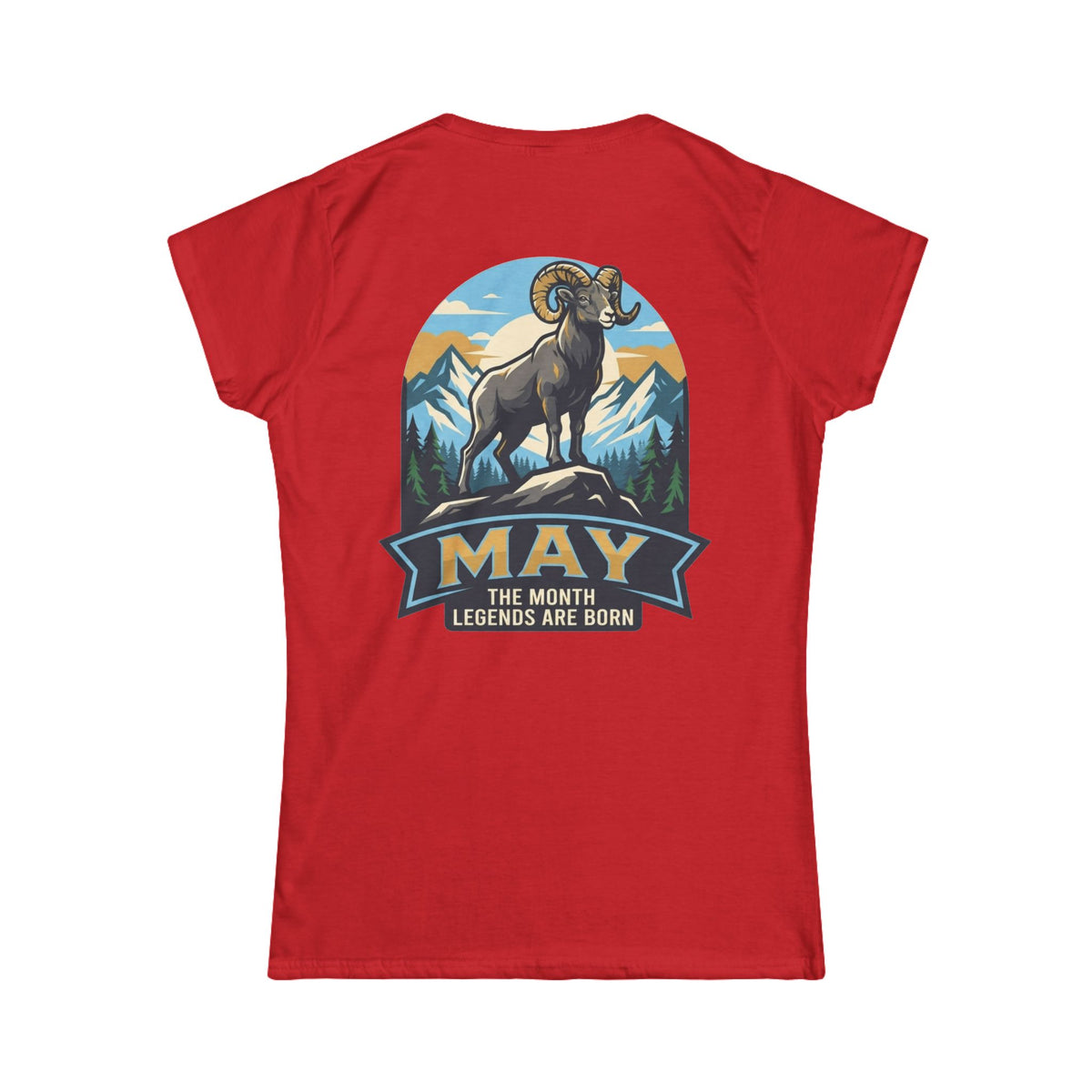 Color: Red | May Legend Women's Tee