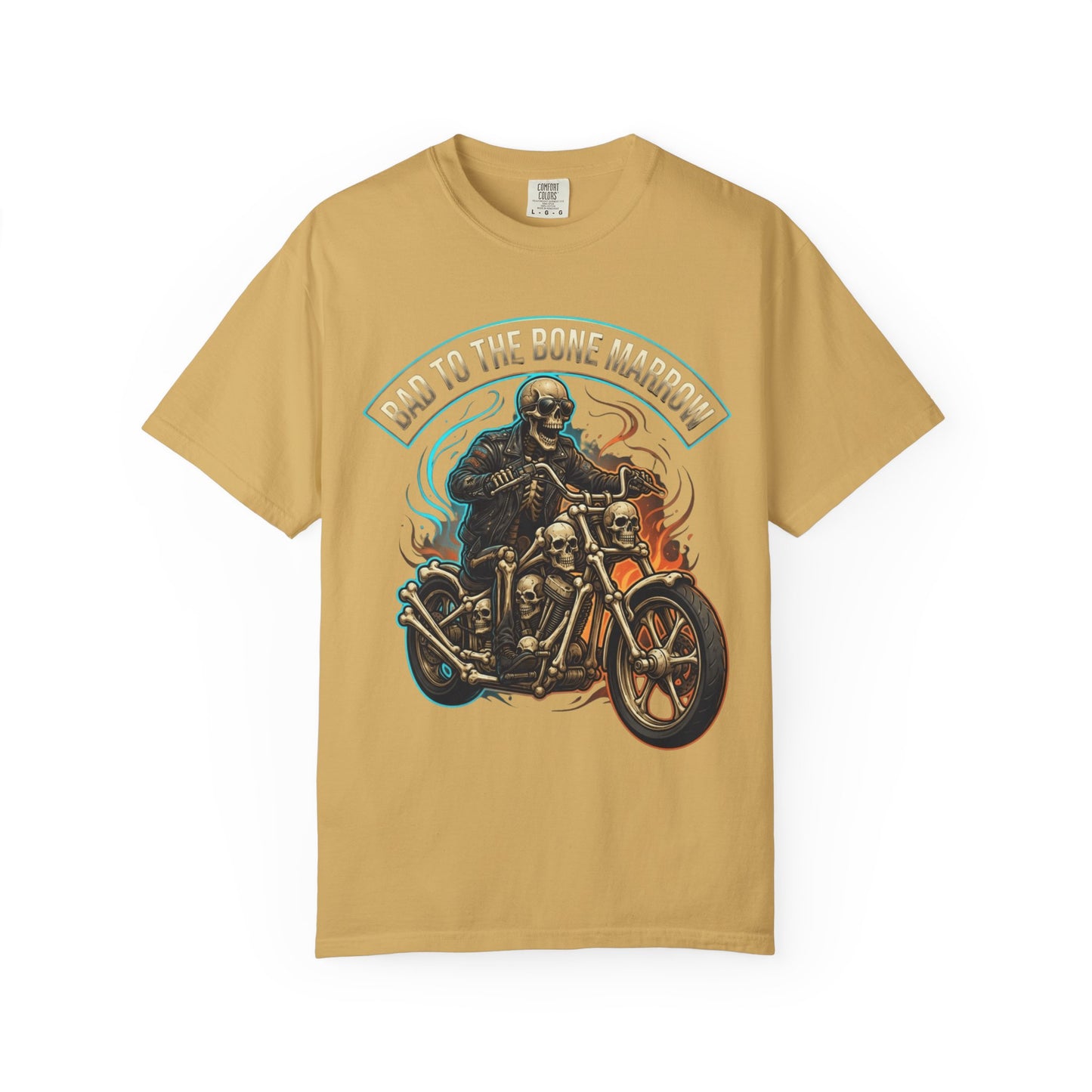 "Bad to the Bone Marrow" Unisex Garment-Dyed Tee