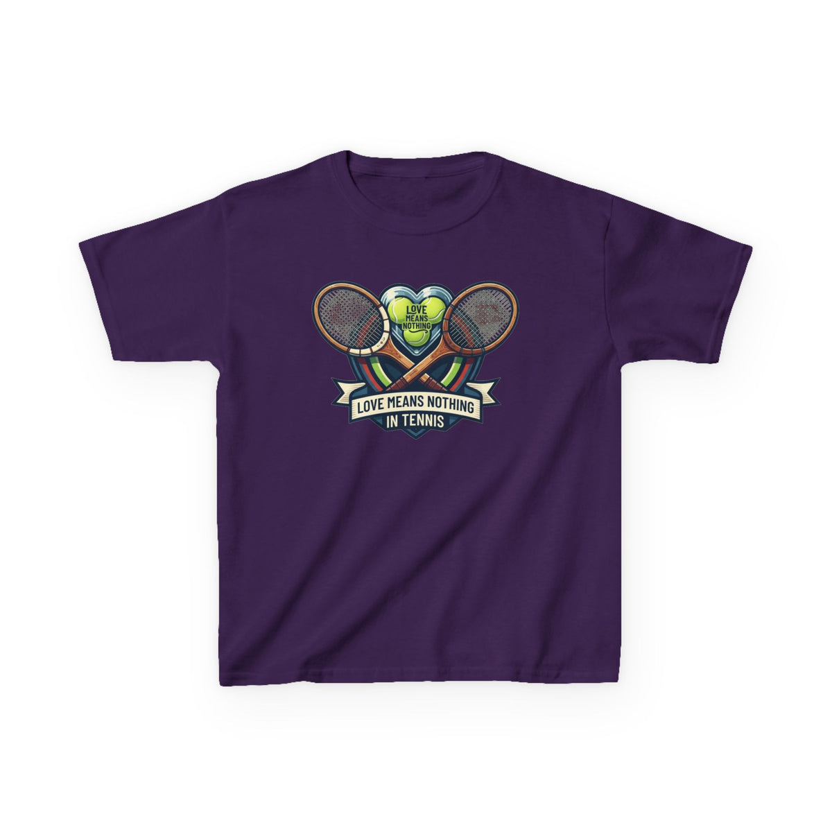 "Love Means Nothing in Tennis" Kids Tee