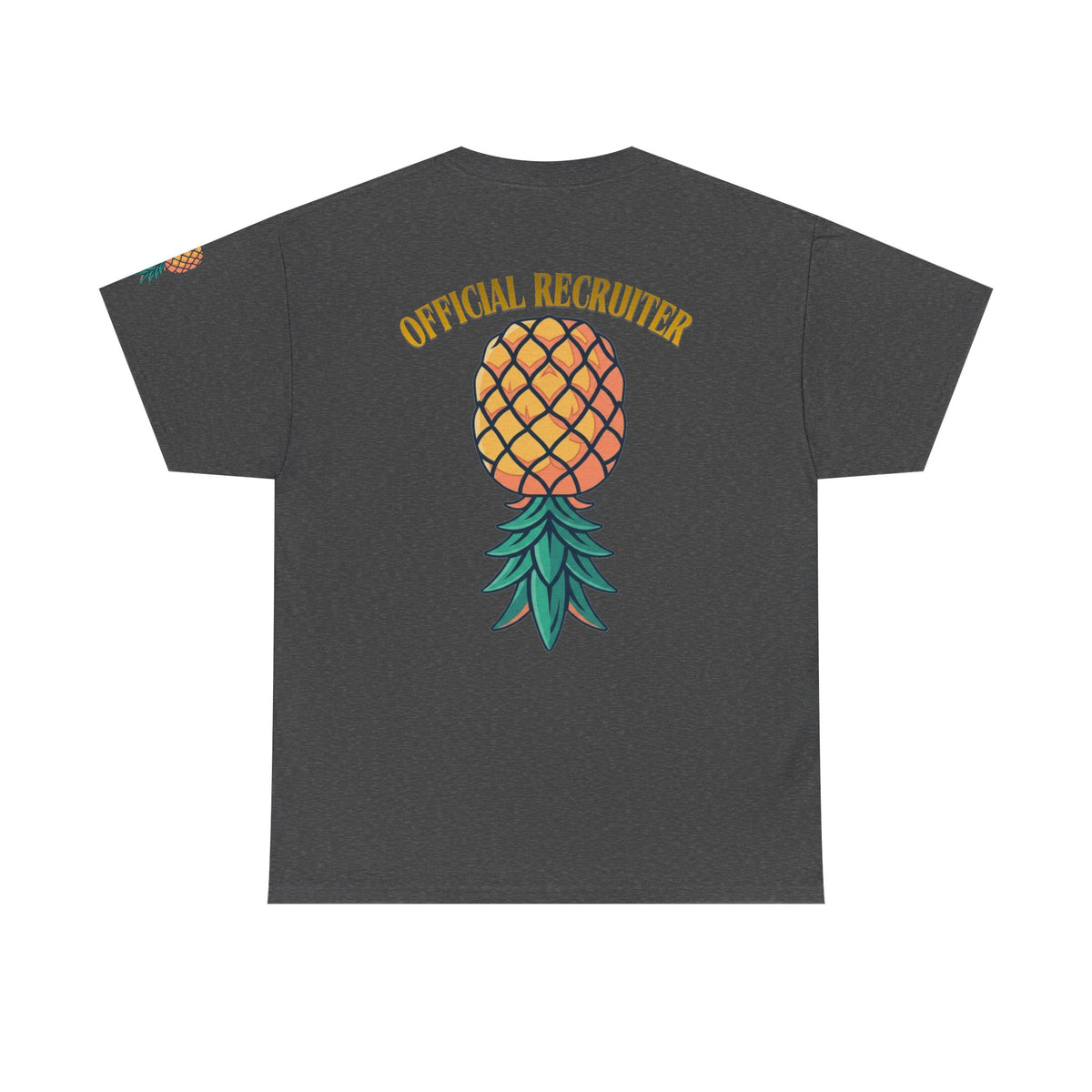 Color: Dark Heather | Official Recruiter Premium Graphic Tee