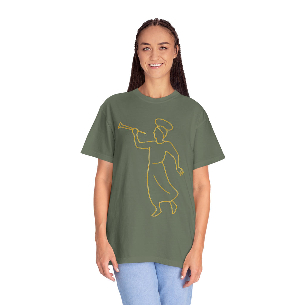 "Angel Moroni" Unisex Garment-Dyed T-shirt