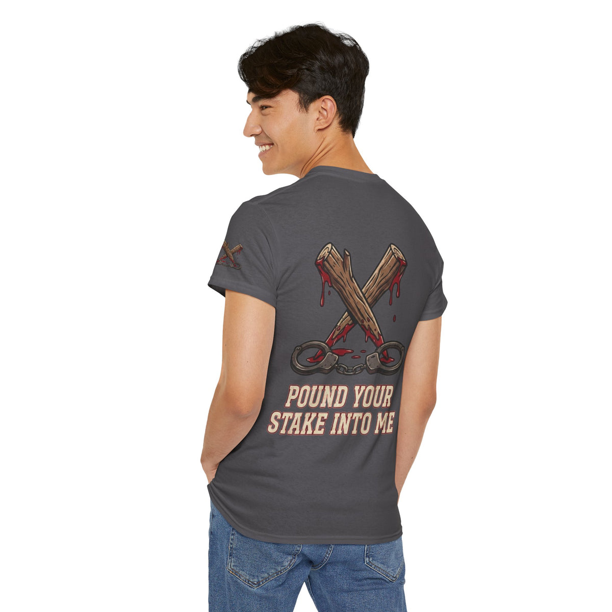 "Pound Your Stake In Me" Premium Graphic Tee