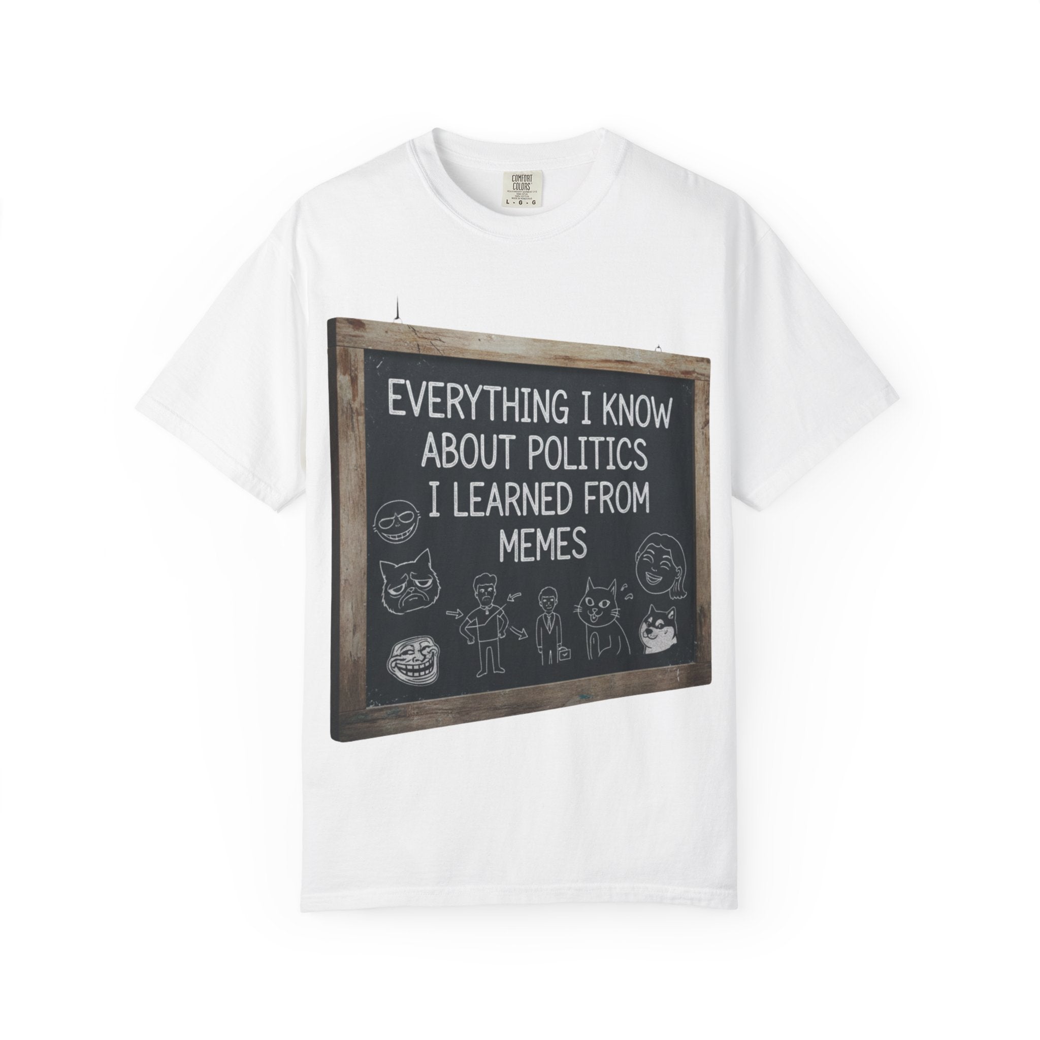 "The Objective Scientist" Unisex Garment-Dyed T-shirt