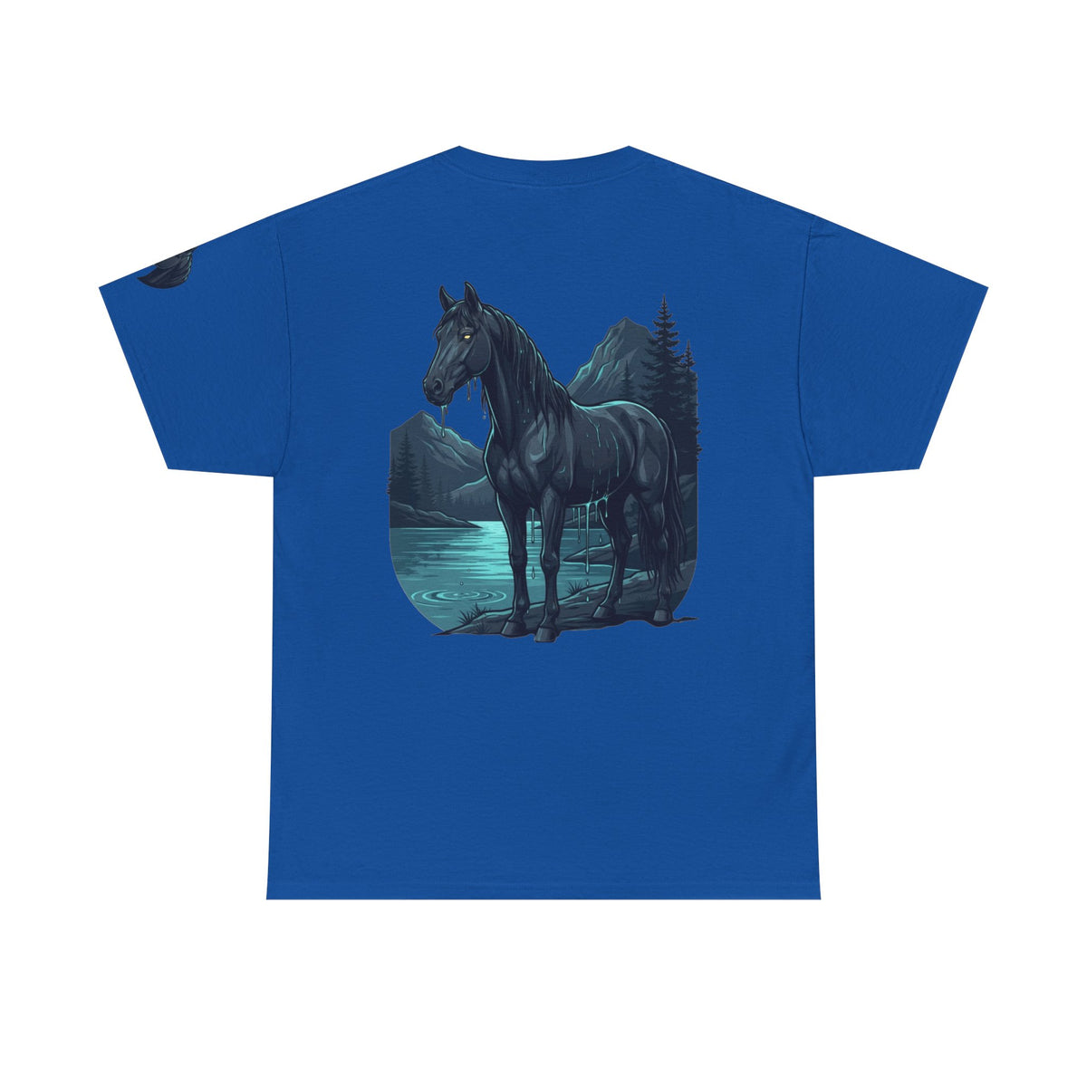 Color: Royal | Kelpie (Scottish Folklore) Premium Graphic Tee