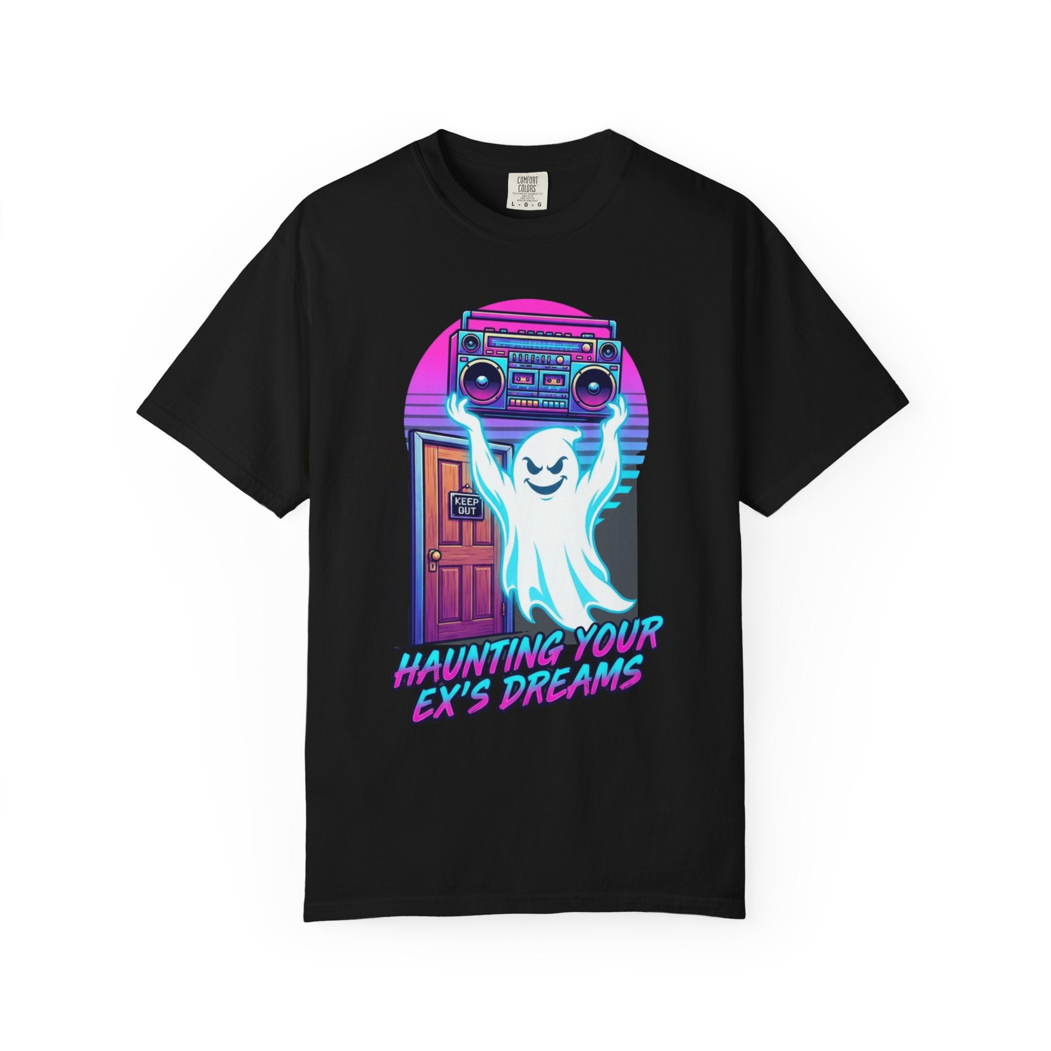 "Haunting Your Ex's Dreams" Unisex Garment-Dyed Tee