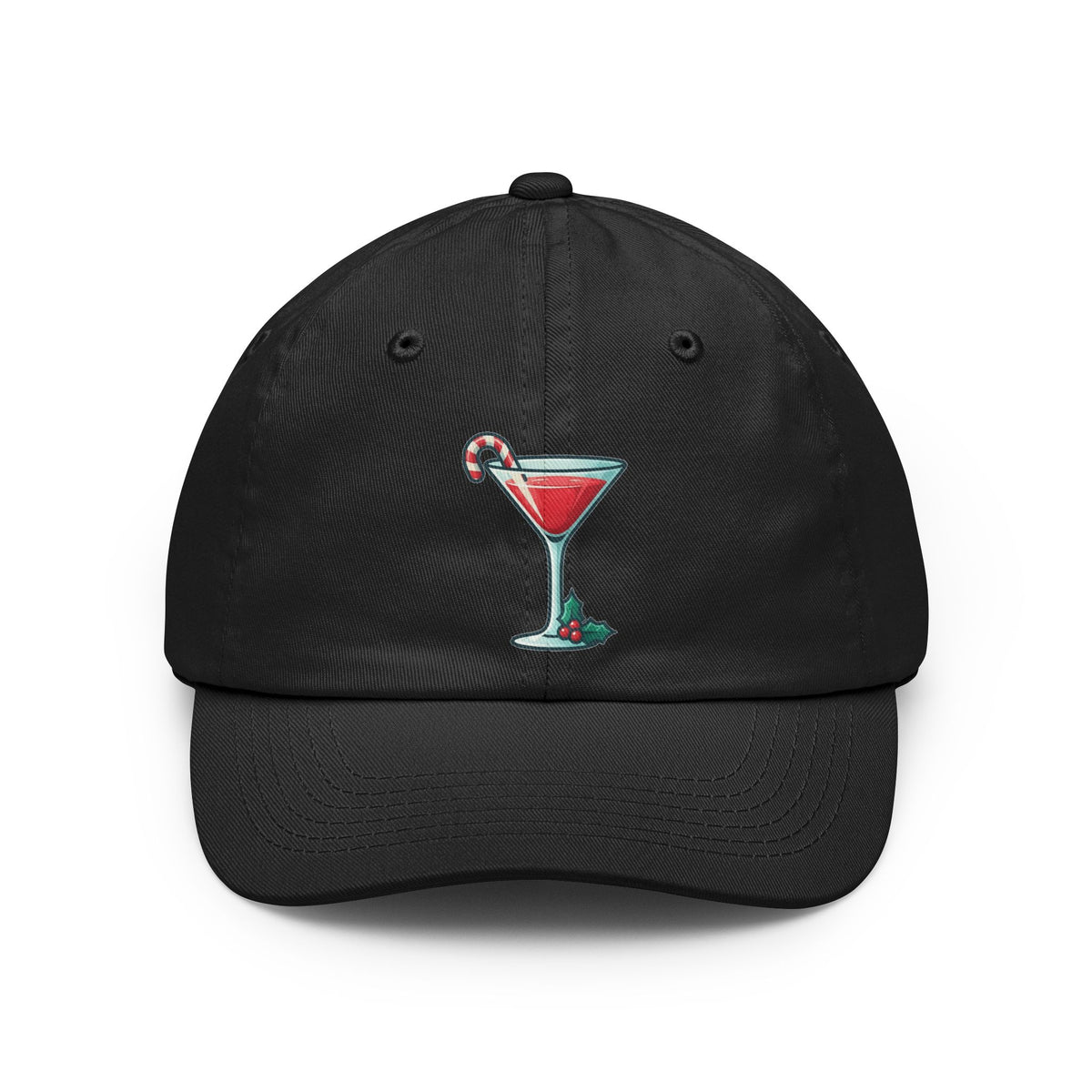 Color: Black | Christmas Cheer Dad Hat — Graphic