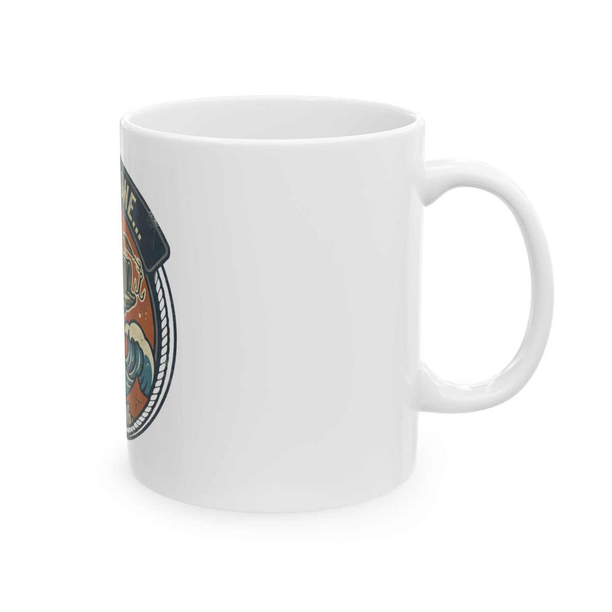 "Master Baiter" White Ceramic Mug