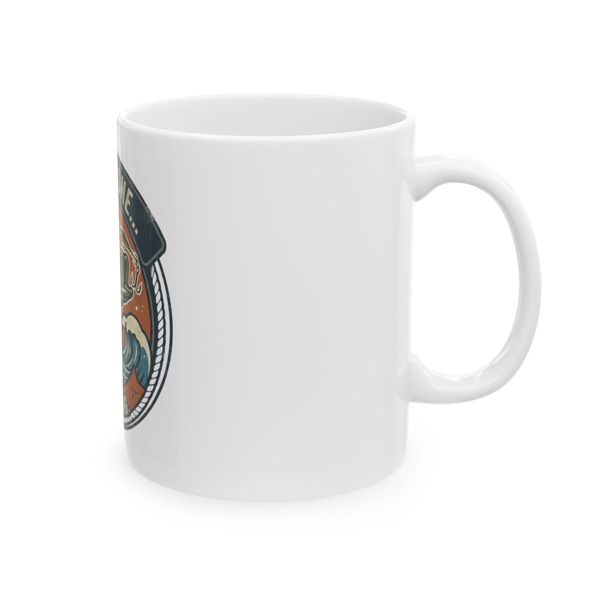 "Master Baiter" White Ceramic Mug