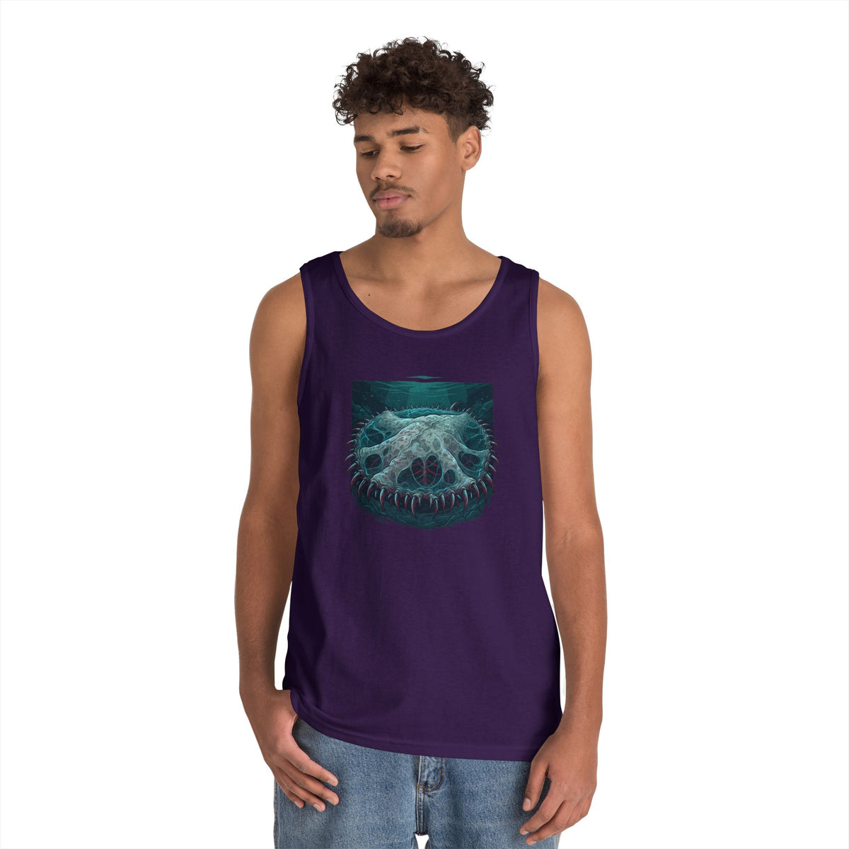 Color: Purple | El Cuero-The Hide (South American Folklore) Tank Top