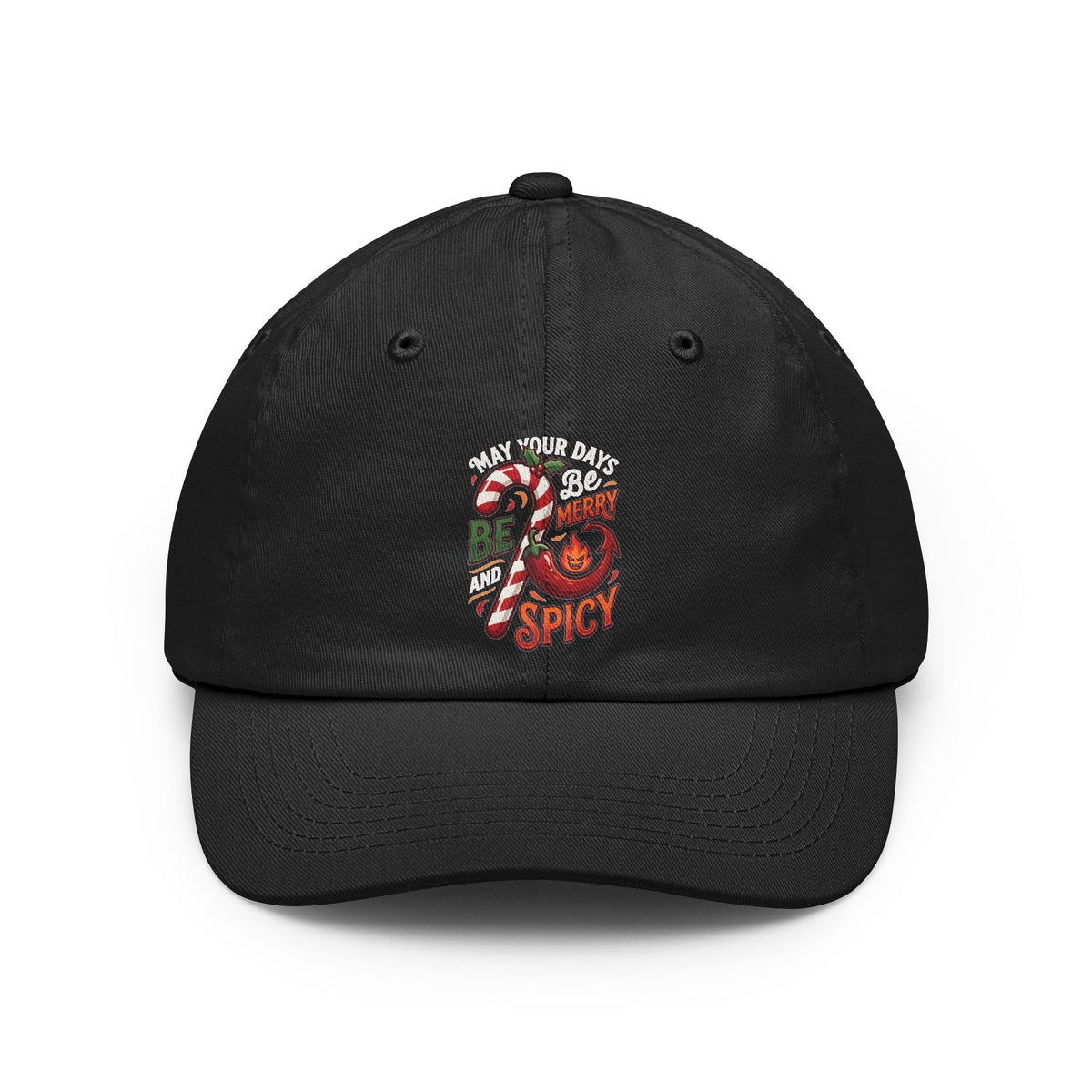 Color: Black | May Your Days Be Merry and Spicy Dad Hat