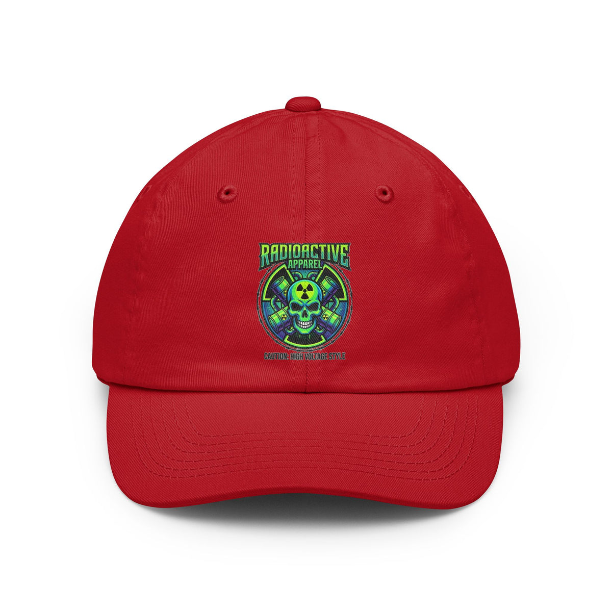 Color: Red | Radioactive Apparel Dad Hat