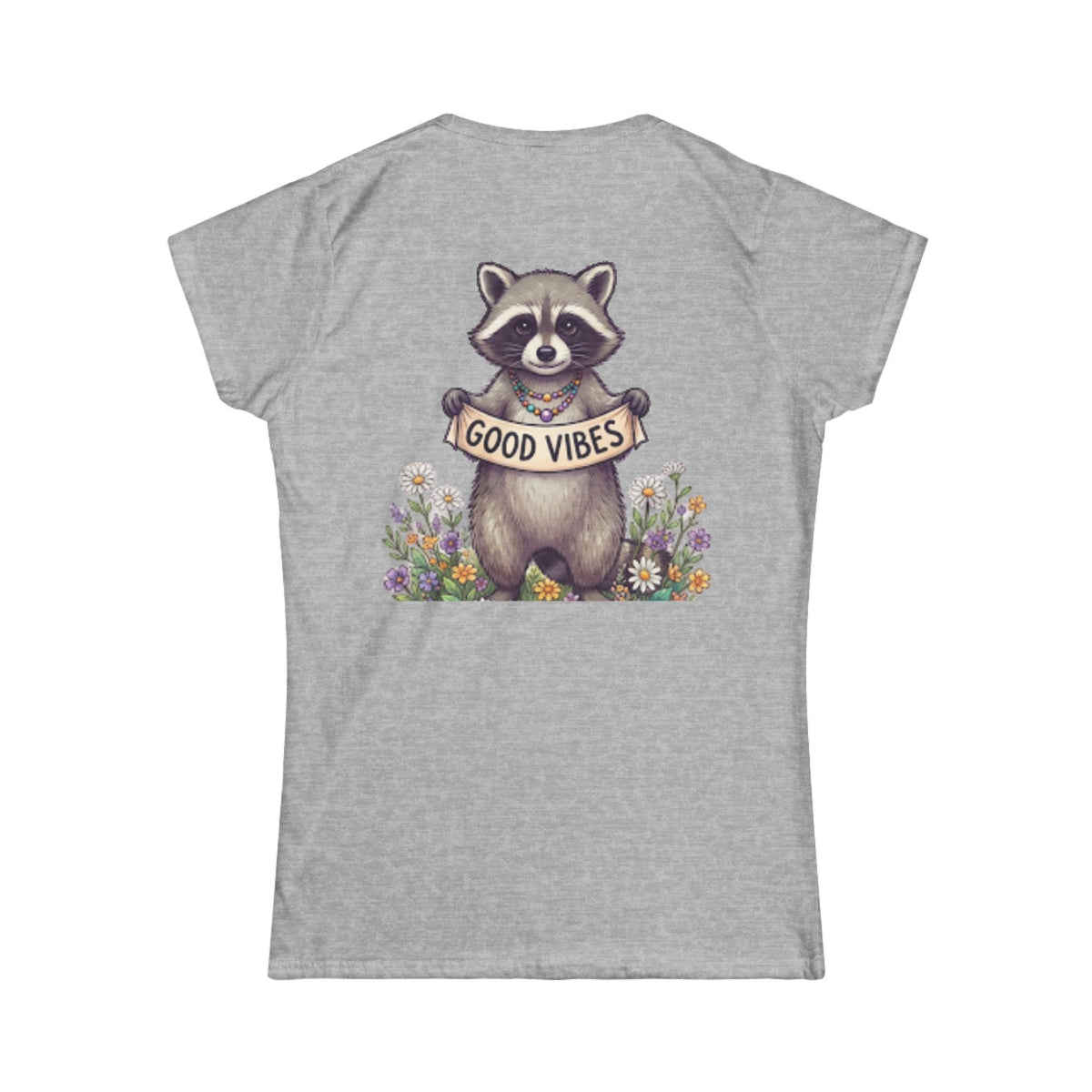 "Hippy Raccoon" Women's Tee