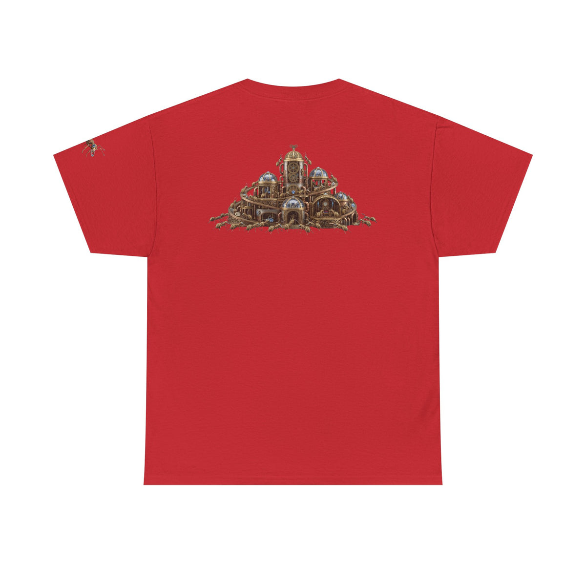 Color: Red | Cyber Ants Premium Graphic Tee