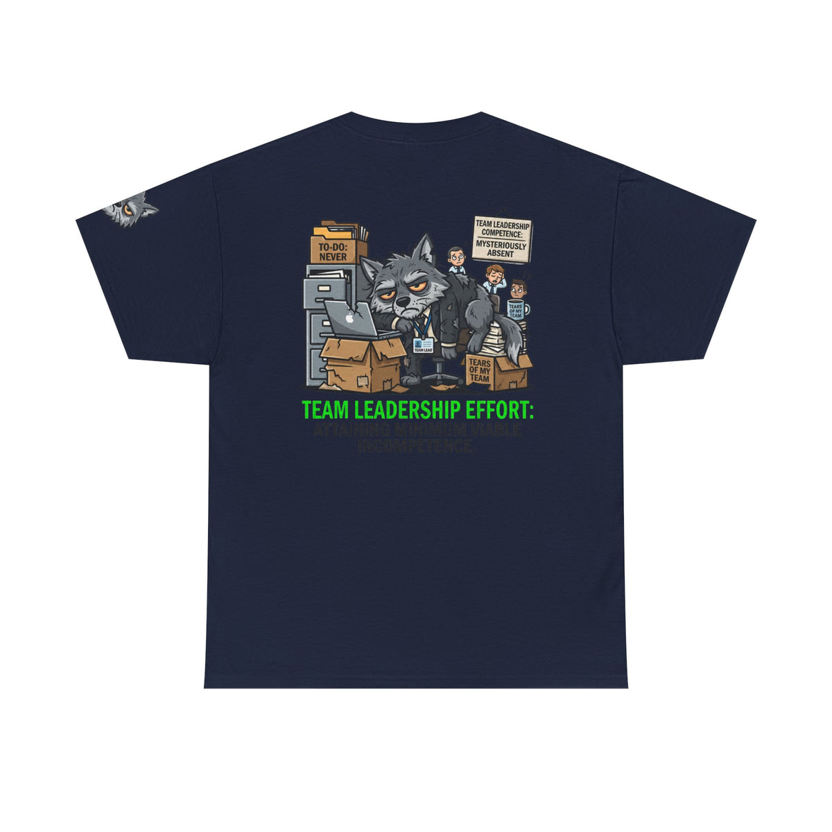 Color: Navy | Team Leadership Effort Premium Graphic Tee