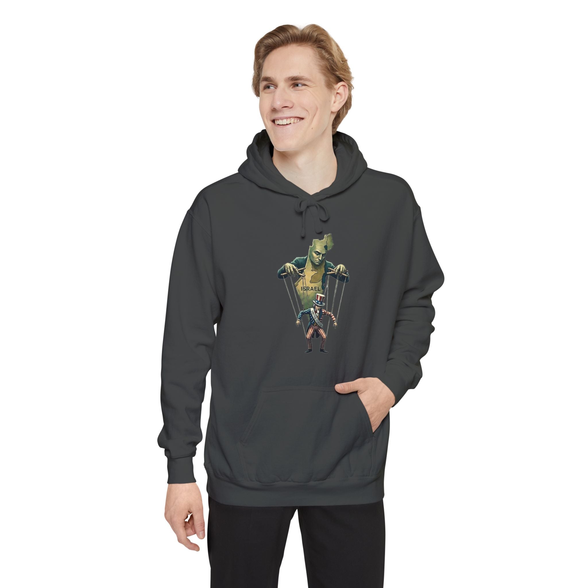 Strings Attached | Garment-Dyed Hoodie — AttitudeShirts