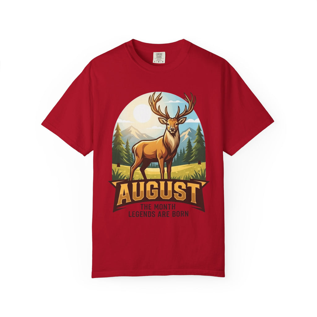 "August Legend" Unisex Garment-Dyed Tee