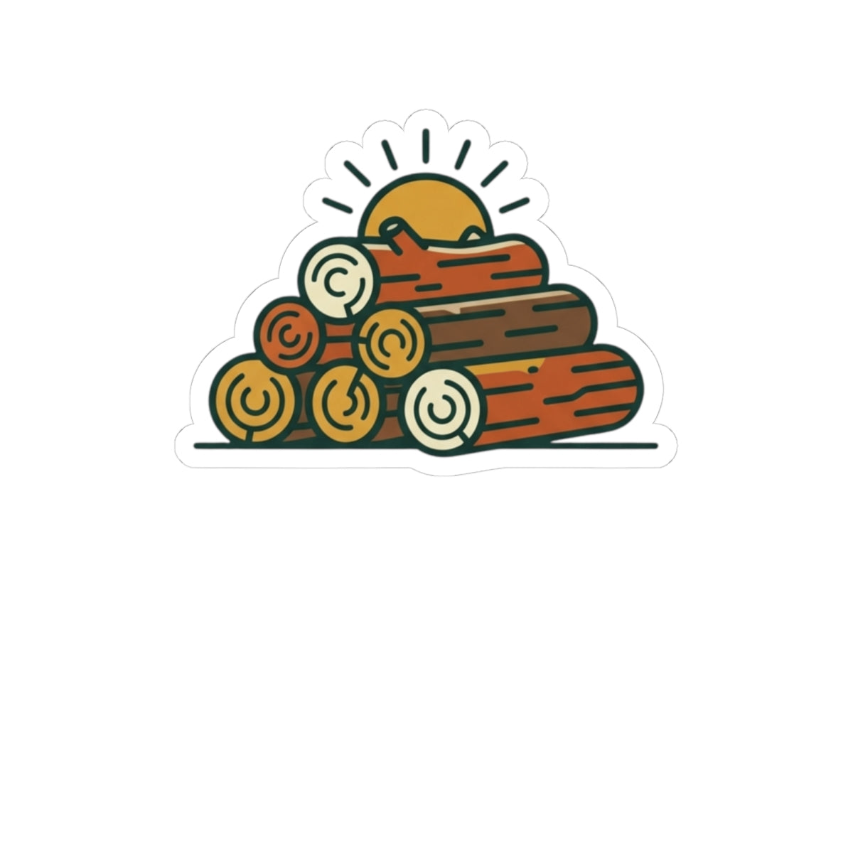 "Morning Wood Appreciation Society" Sticker
