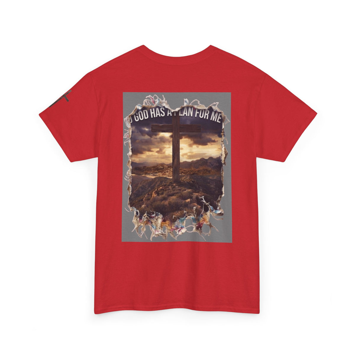 "God Has A Plan For Me" Premium Graphic Tee