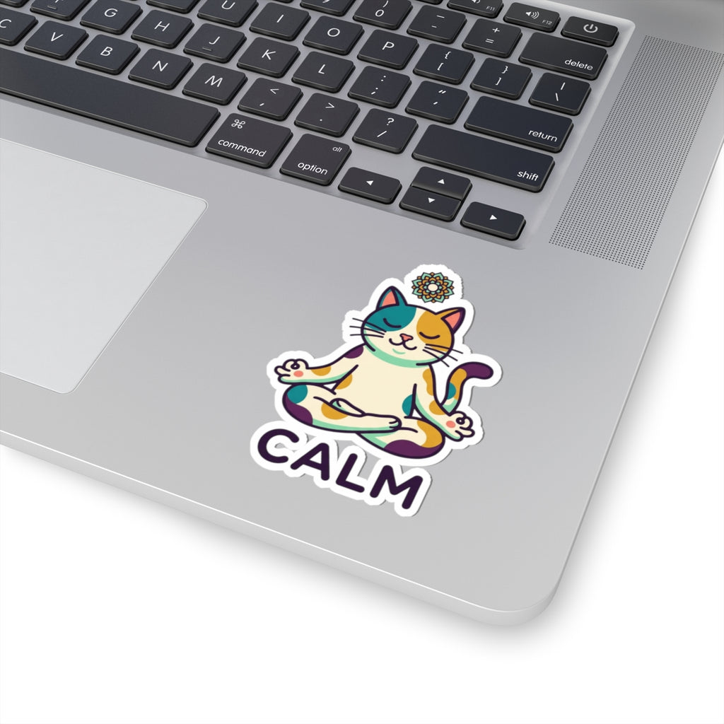 "Cat CALM" Sticker — Main