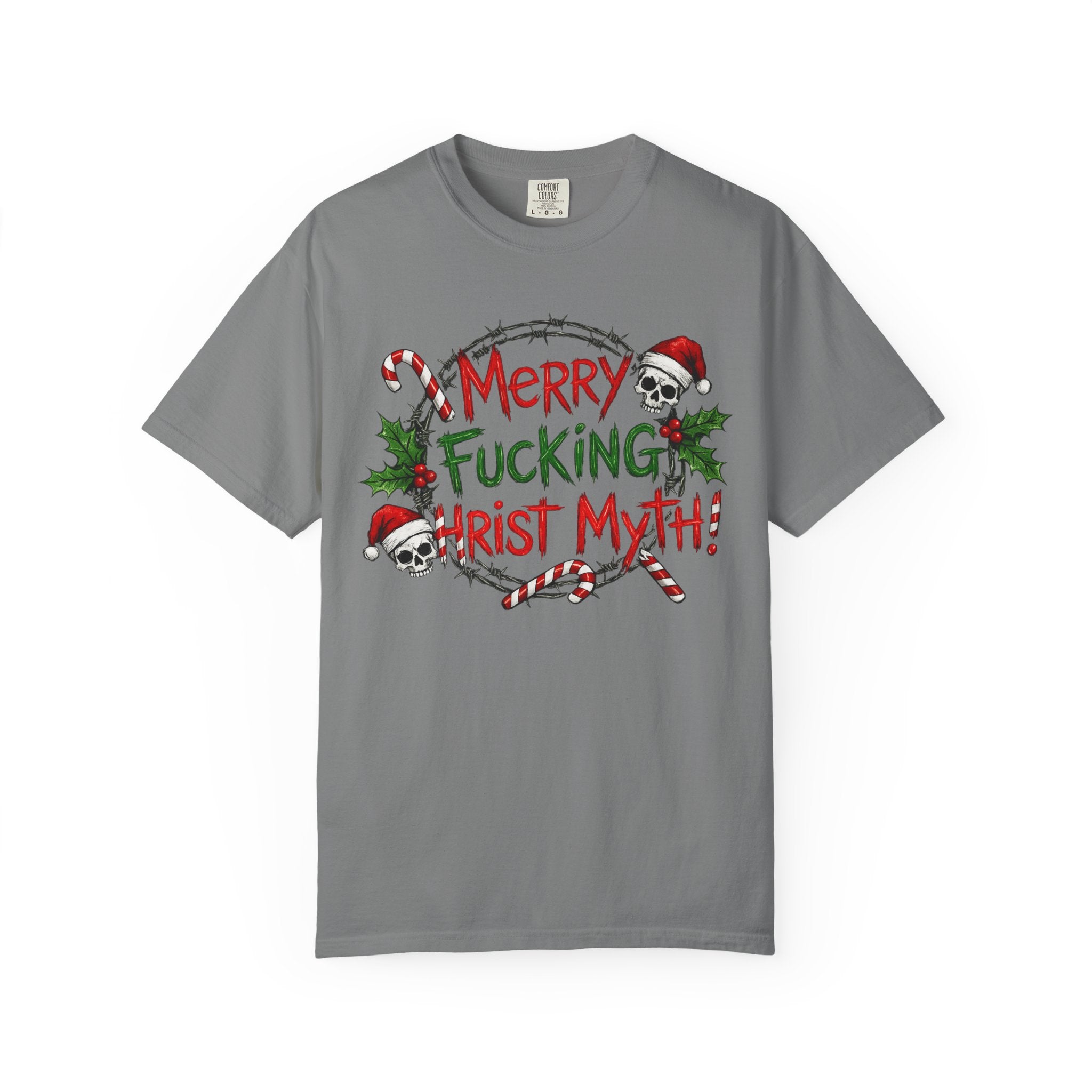 The Christ Myth Files | Garment-Dyed Tee — AttitudeShirts
