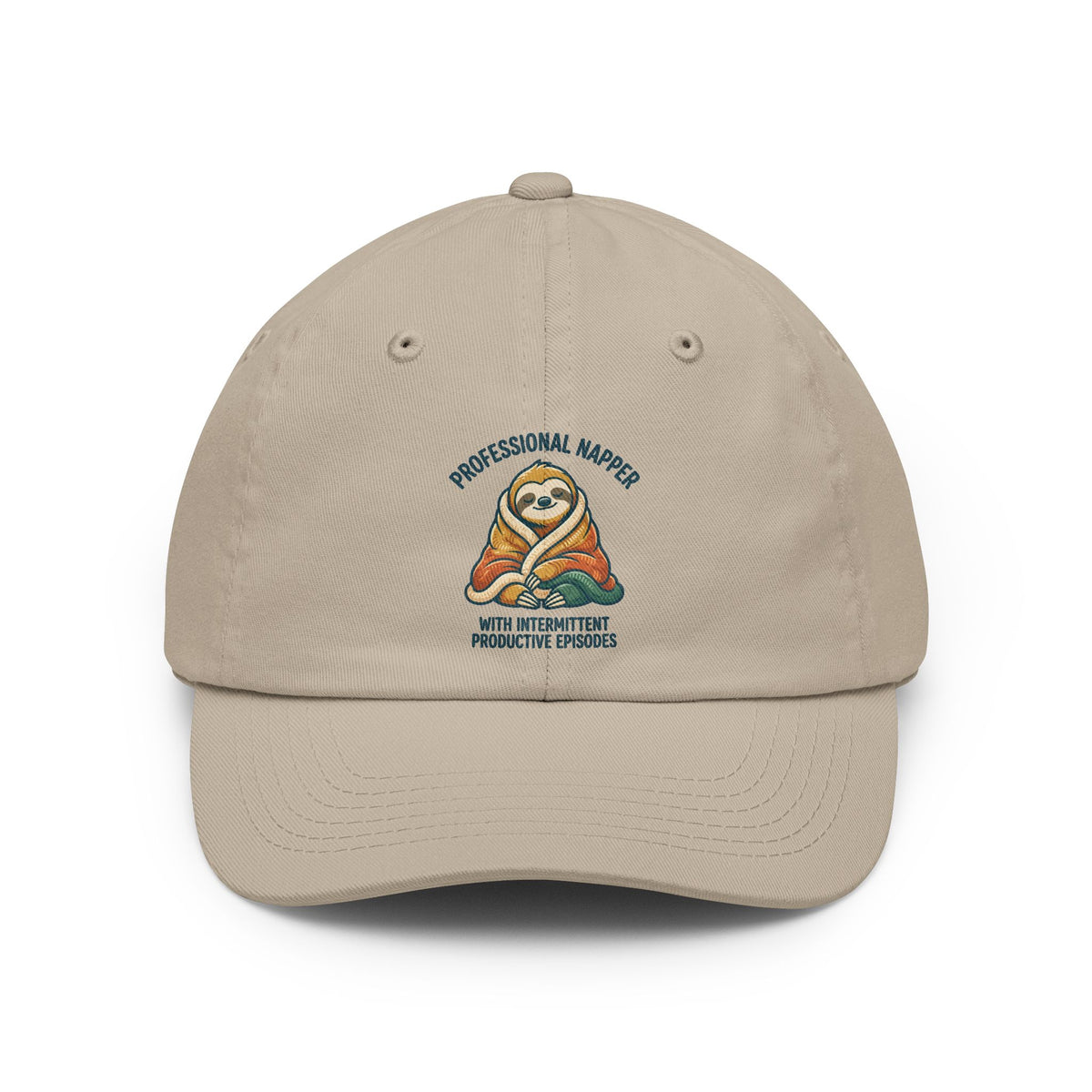 Color: Stone | Professional Napper Dad Hat