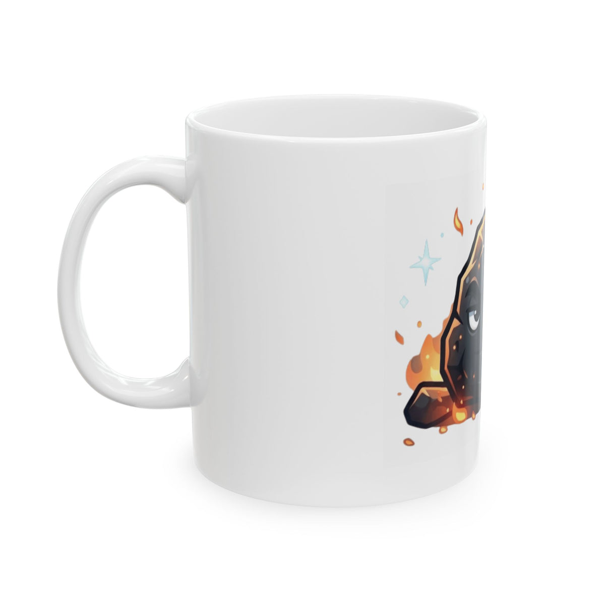 "Nice List Nominee" White Ceramic Mug — Graphic