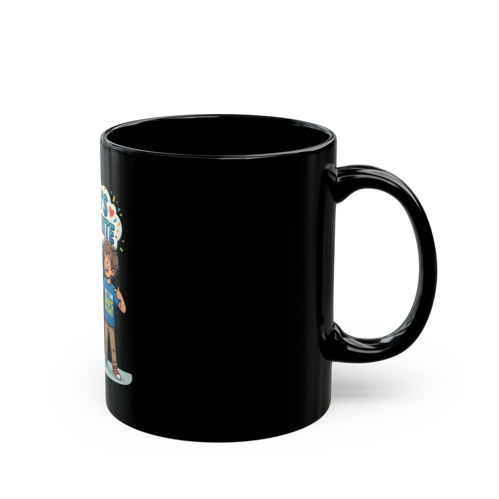 "Dad's Favorite" Black Ceramic Mug