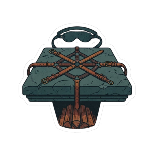 "Good Book Series Bound & Blindfolded" Sticker