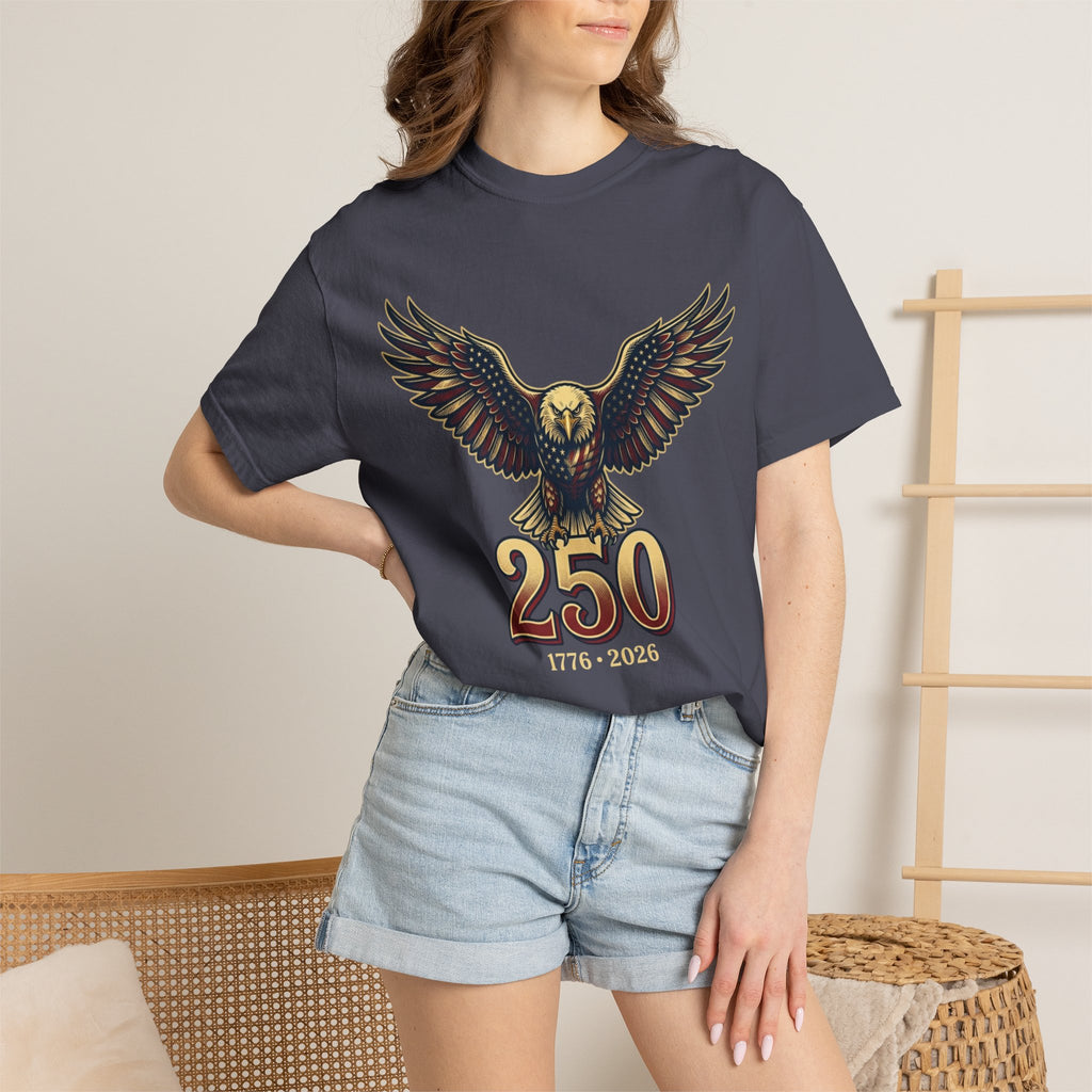 "USA Eagle 250 Years" Unisex Garment-Dyed Tee