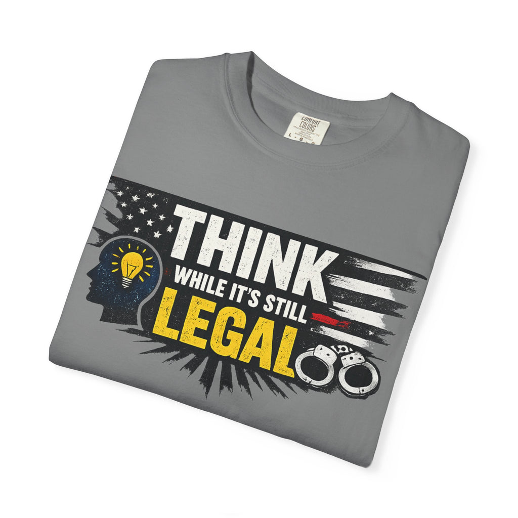 "The Endangered Species Act (For Your Brain)" Unisex Garment-Dyed T-shirt