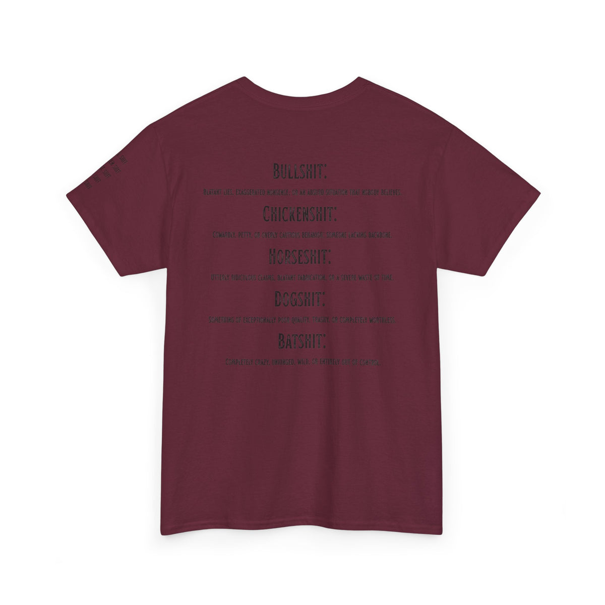 "Types of Shit" Premium Graphic Tee
