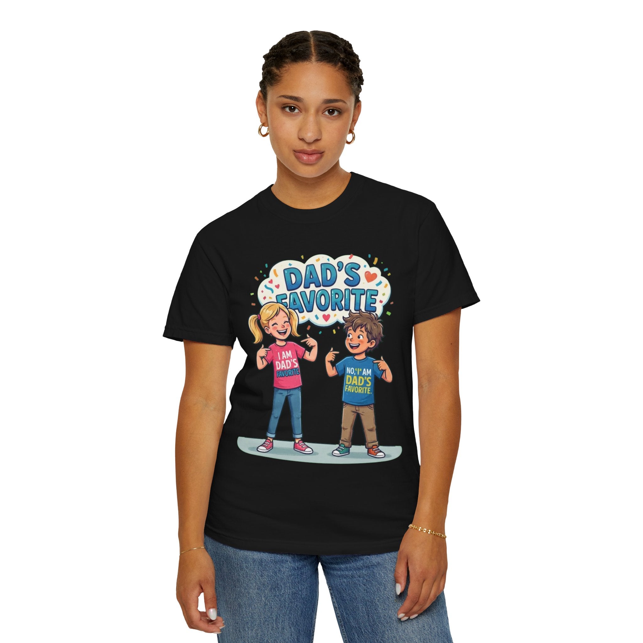 "Dad's Favorite" Unisex Garment-Dyed Tee