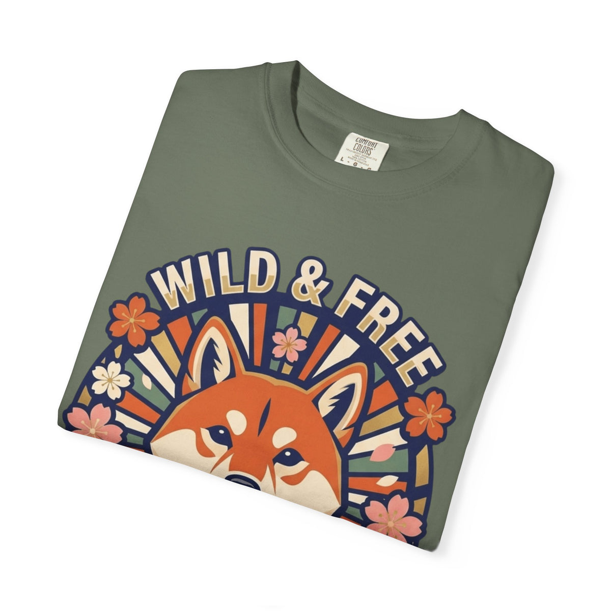 "Shiba Squad" Unisex Garment-Dyed Tee