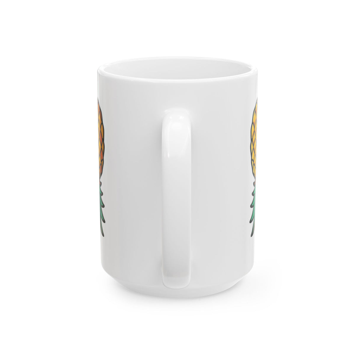 "Good Eating" White Ceramic Mug — Graphic