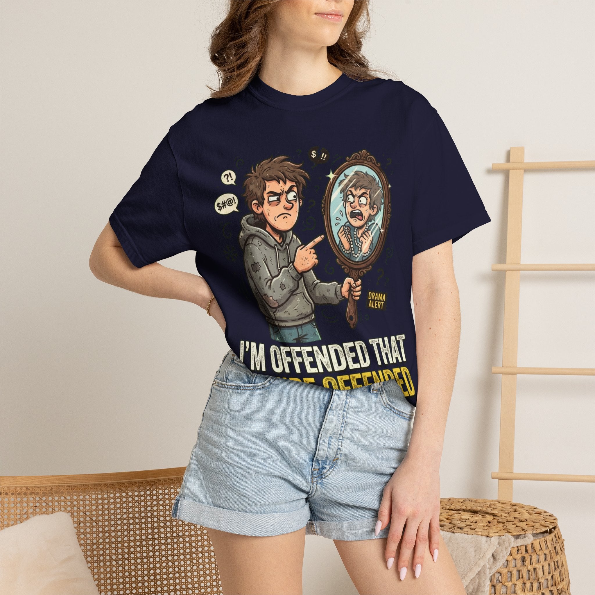 "I'm Offended That You're Offended" Unisex Garment-Dyed Tee