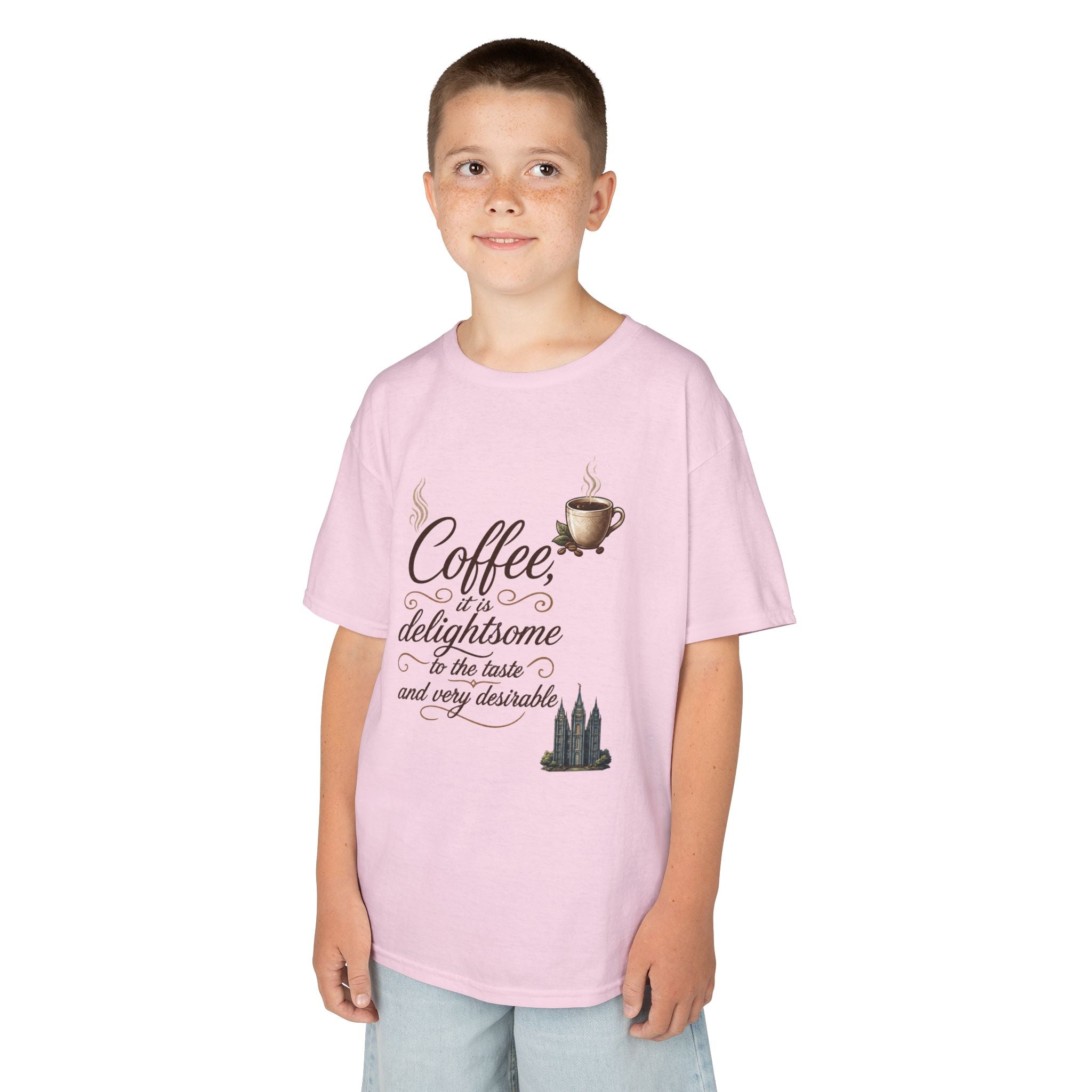 "Coffee is Delightsome" Kids Tee