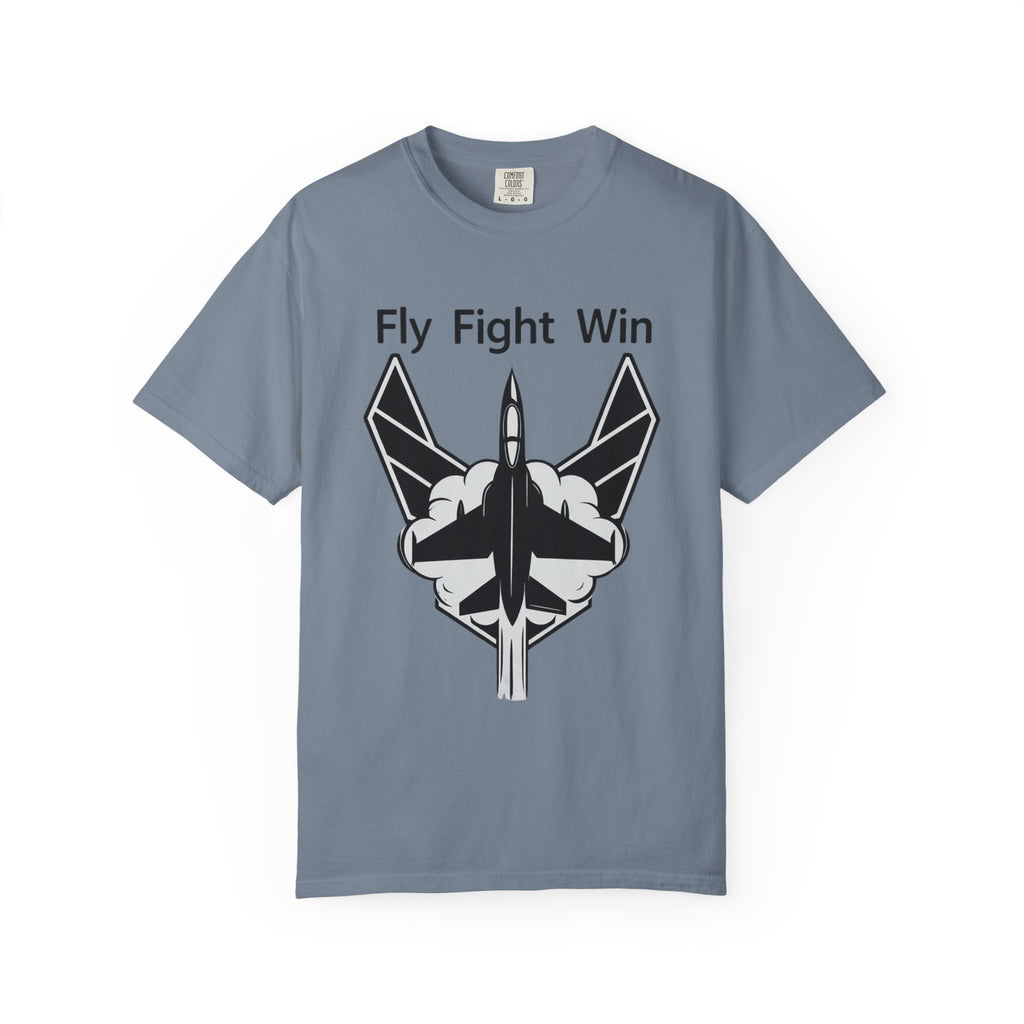 "Fly Fight Win" Unisex Garment-Dyed T-shirt