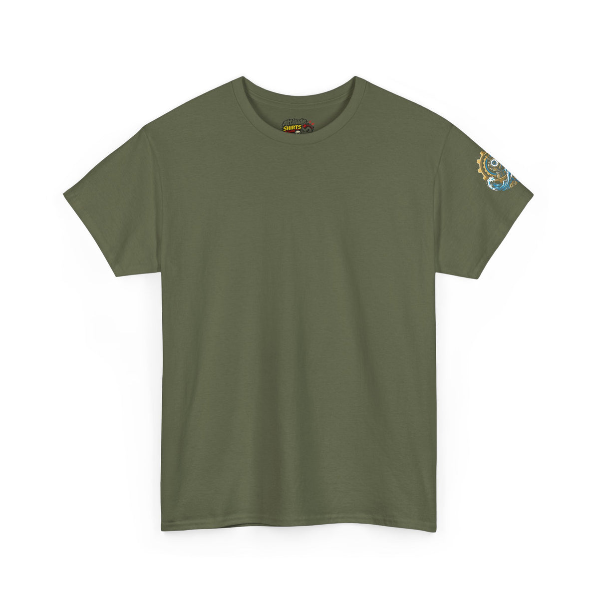 Color: Military Green | Time Surfer Premium Graphic Tee