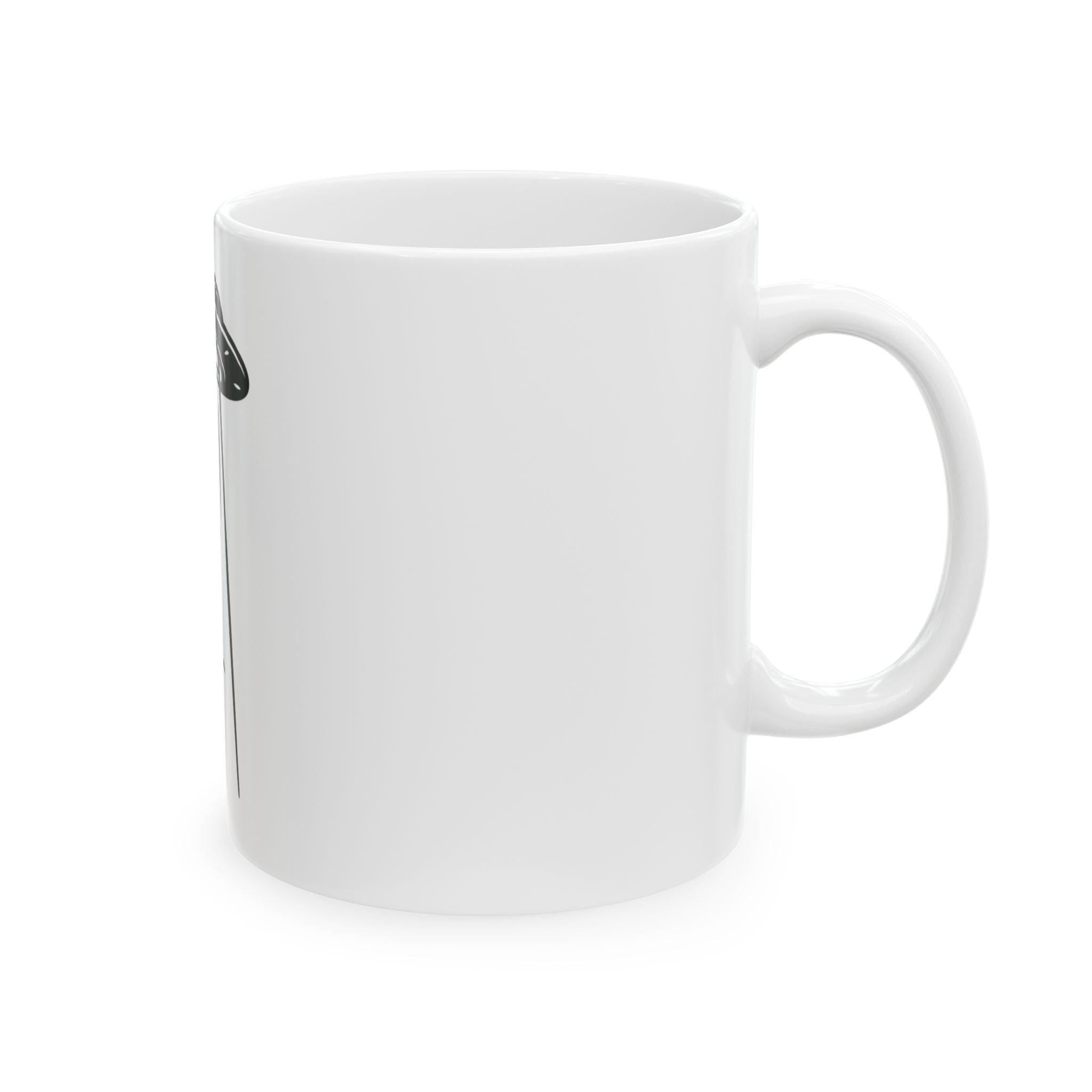 "UFO's" White Ceramic Mug — Graphic