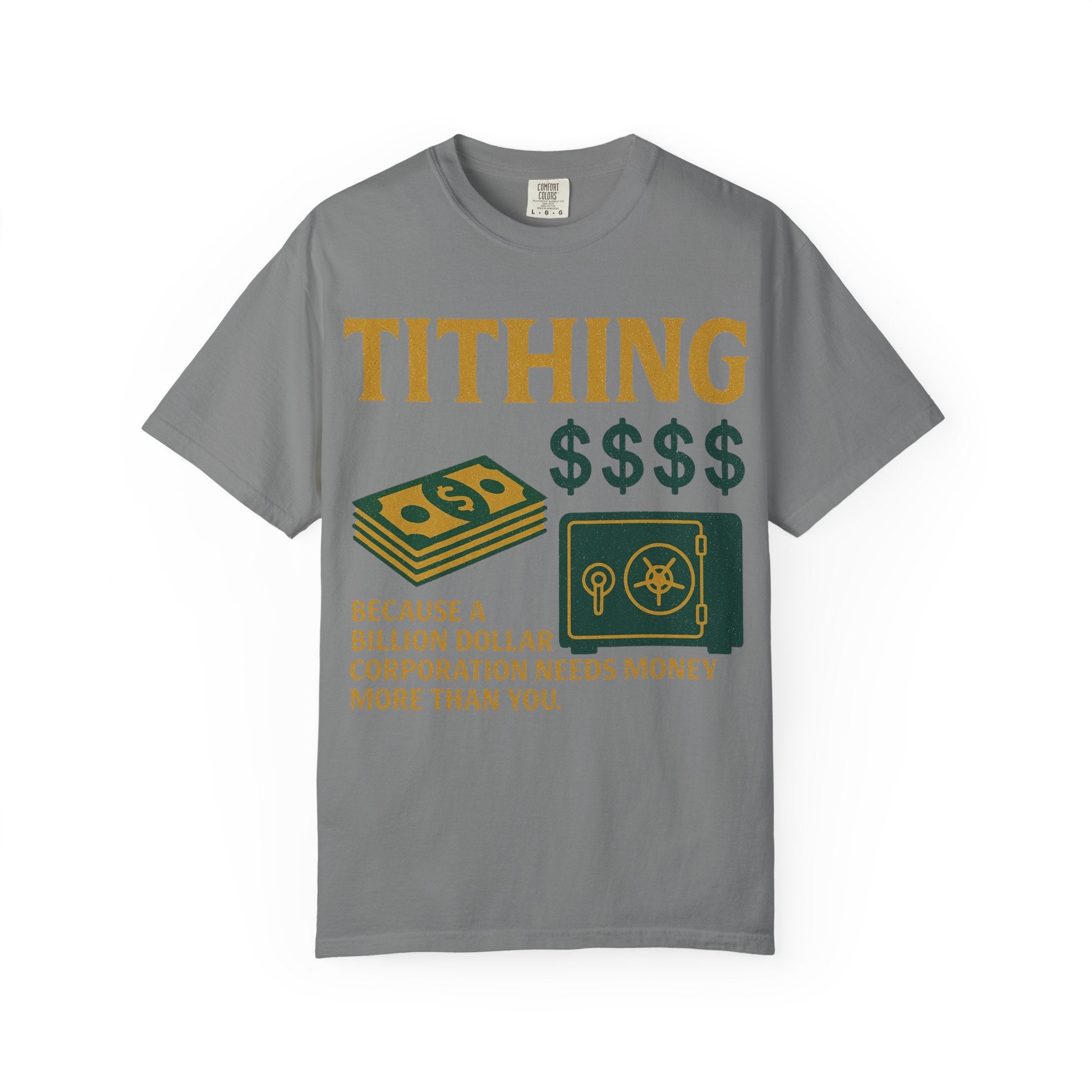 "Corporate Charity" Unisex Garment-Dyed T-shirt