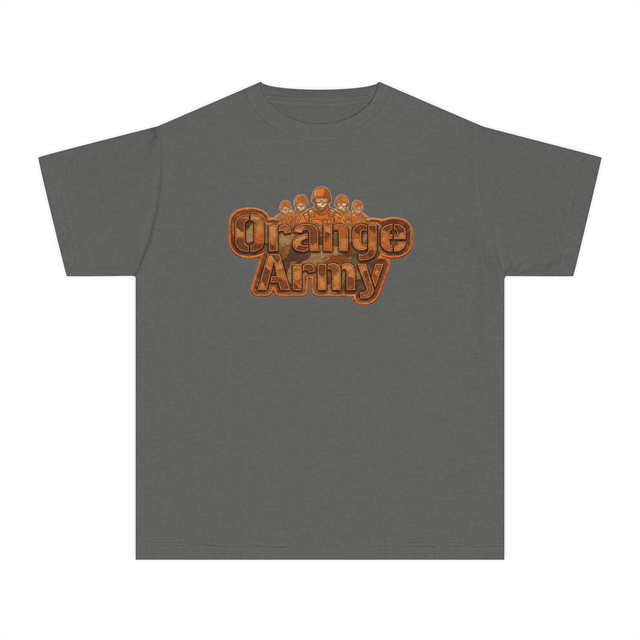 Orange Army: My Squad, My Colors | Youth Tee — AttitudeShirts