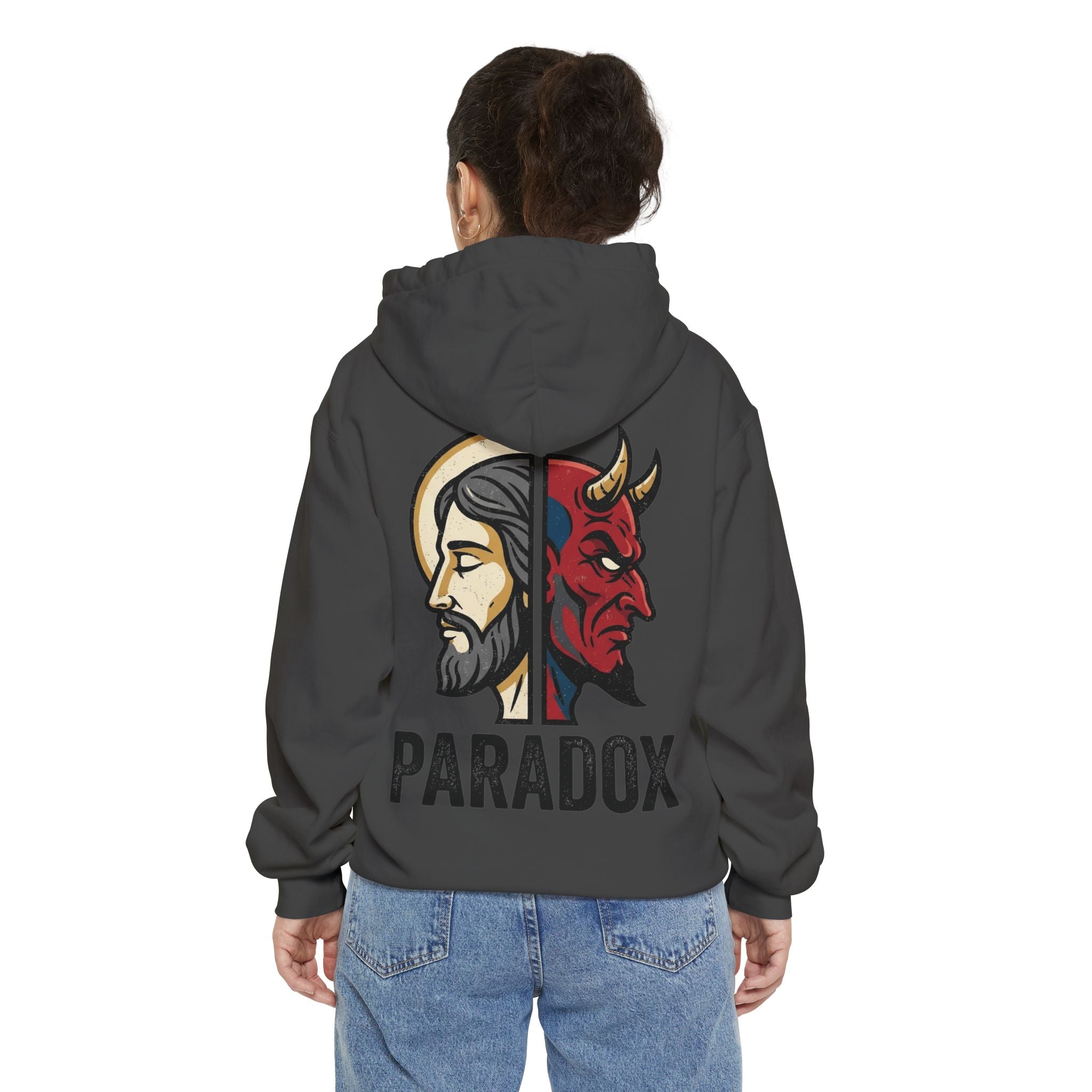 "Paradox" Garment-Dyed Hoodie