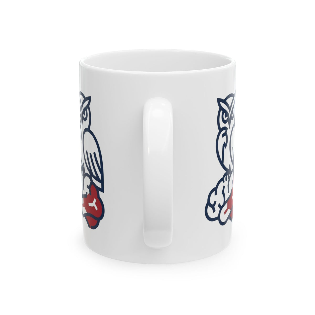 "Make America Think Again" White Ceramic Mug — Graphic