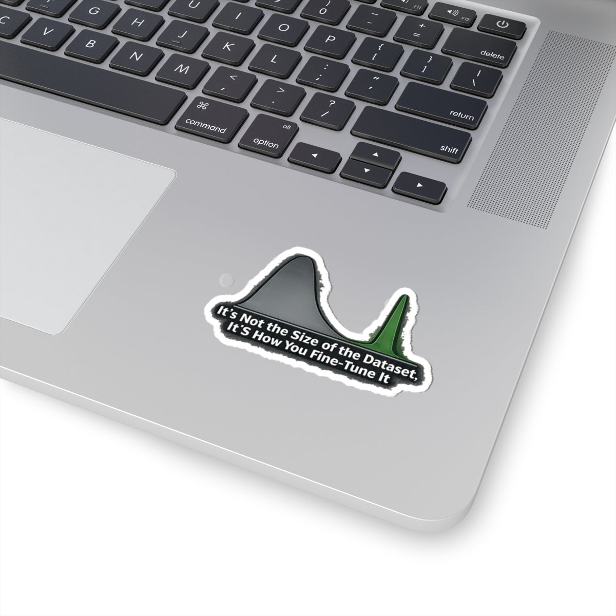 It's About the Size of Your Data Set | Kiss-Cut Sticker — AttitudeShirts