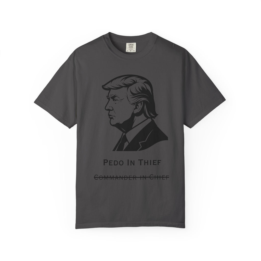 Pedo in Thief | Garment-Dyed Tee — AttitudeShirts