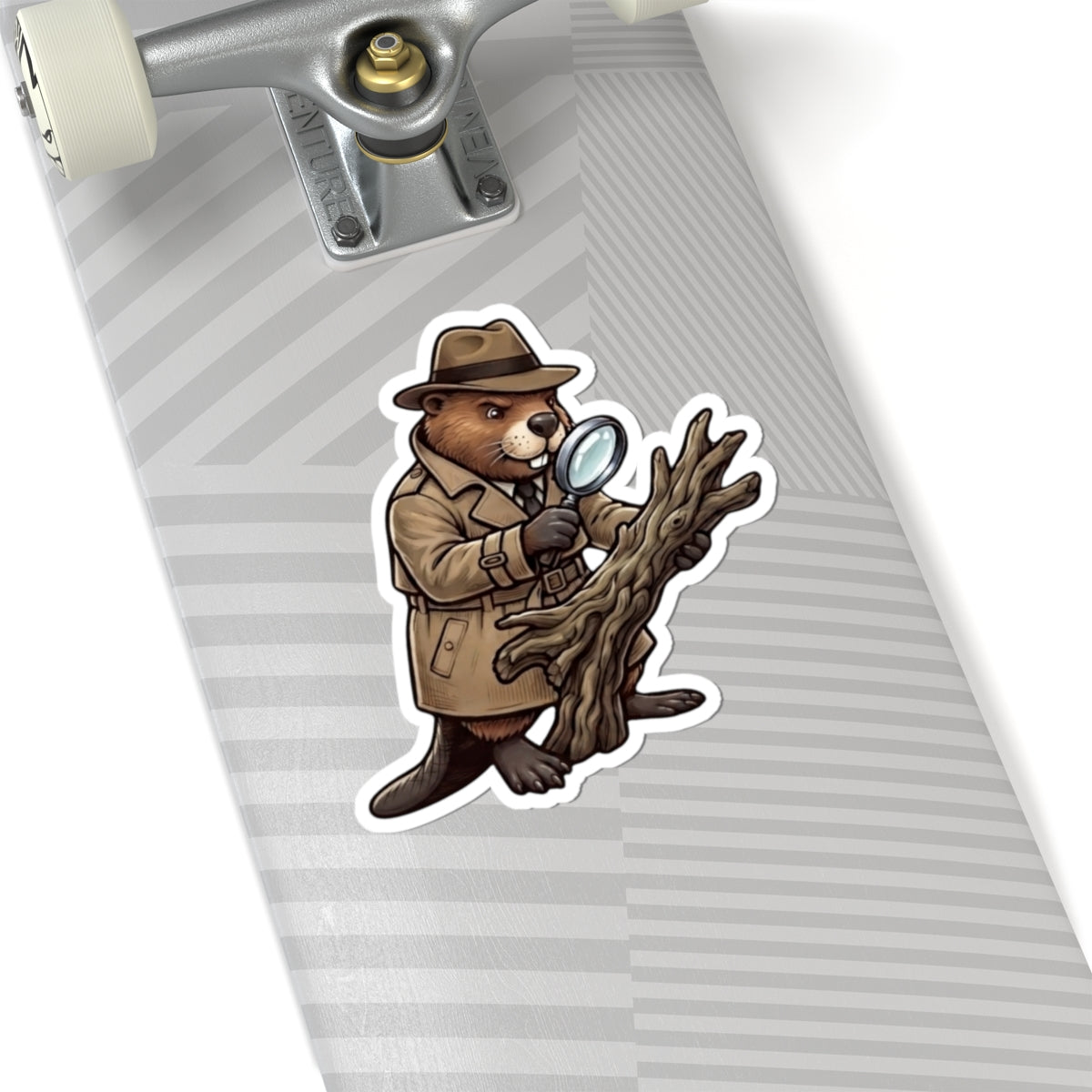 "I Know Hard Wood" Sticker